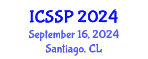 International Conference on Suicidology and Suicide Prevention (ICSSP) September 16, 2024 - Santiago, Chile