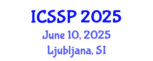 International Conference on Suicidology and Suicide Prevention (ICSSP) June 10, 2025 - Ljubljana, Slovenia
