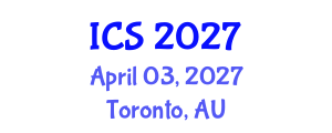 International Conference on Supercomputing (ICS) April 03, 2027 - Toronto, Australia International Conference on Supercomputing (ICS) April 03, 2027 - Toronto, Australia