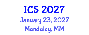 International Conference on Supercomputing (ICS) January 23, 2027 - Mandalay, Myanmar International Conference on Supercomputing (ICS) January 23, 2027 - Mandalay, Myanmar