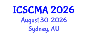 International Conference on Supplementary Cementitious Materials and their Applications (ICSCMA) August 30, 2026 - Sydney, Australia