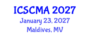 International Conference on Supplementary Cementitious Materials and their Applications (ICSCMA) January 23, 2027 - Maldives, Maldives International Conference on Supplementary Cementitious Materials and their Applications (ICSCMA) January 23, 2027 - Maldives, Maldives