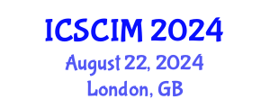 International Conference on Supply Chain and Inventory Management (ICSCIM) August 22, 2024 - London, United Kingdom