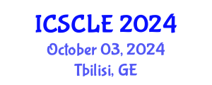 International Conference on Supply Chain and Logistics Engineering (ICSCLE) October 03, 2024 - Tbilisi, Georgia