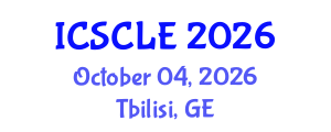 International Conference on Supply Chain and Logistics Engineering (ICSCLE) October 04, 2026 - Tbilisi, Georgia