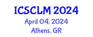 International Conference on Supply Chain and Logistics Management (ICSCLM) April 04, 2024 - Athens, Greece