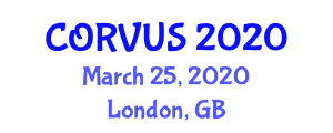 International Conference on SUPPLY-CHAIN, DRUG SERIALIZATION AND ANTI-COUNTERFEITING (CORVUS) March 25, 2020 - London, United Kingdom