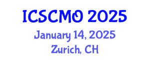 International Conference on Supply Chain Management and Operations (ICSCMO) January 14, 2025 - Zurich, Switzerland