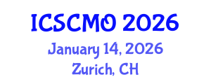 International Conference on Supply Chain Management and Operations (ICSCMO) January 14, 2026 - Zurich, Switzerland