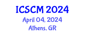 International Conference on Supply Chain Management (ICSCM) April 04, 2024 - Athens, Greece