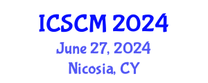 International Conference on Supply Chain Management (ICSCM) June 27, 2024 - Nicosia, Cyprus