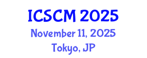 International Conference on Supply Chain Management (ICSCM) November 11, 2025 - Tokyo, Japan