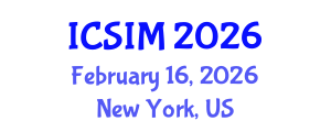 International Conference on Surface and Interface of Materials (ICSIM) February 16, 2026 - New York, United States International Conference on Surface and Interface of Materials (ICSIM) February 16, 2026 - New York, United States