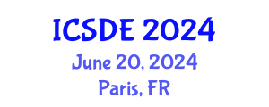 International Conference on Surface Design and Engineering (ICSDE) June 20, 2024 - Paris, France