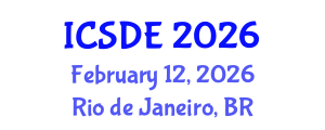 International Conference on Surface Design and Engineering (ICSDE) February 12, 2026 - Rio de Janeiro, Brazil International Conference on Surface Design and Engineering (ICSDE) February 12, 2026 - Rio de Janeiro, Brazil