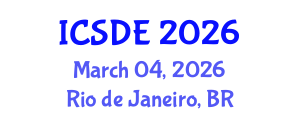 International Conference on Surface Design and Engineering (ICSDE) March 04, 2026 - Rio de Janeiro, Brazil