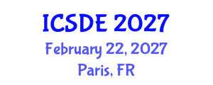 International Conference on Surface Design and Engineering (ICSDE) February 22, 2027 - Paris, France International Conference on Surface Design and Engineering (ICSDE) February 22, 2027 - Paris, France