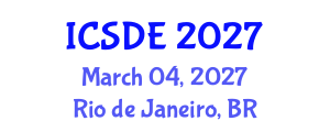 International Conference on Surface Design and Engineering (ICSDE) March 04, 2027 - Rio de Janeiro, Brazil