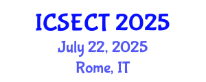 International Conference on Surface Engineering and Coating Technology (ICSECT) July 22, 2025 - Rome, Italy