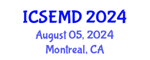 International Conference on Surface Engineering and Materials Design (ICSEMD) August 05, 2024 - Montreal, Canada