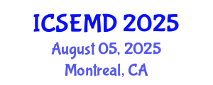 International Conference on Surface Engineering and Materials Design (ICSEMD) August 05, 2025 - Montreal, Canada