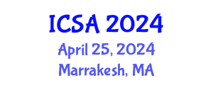 International Conference on Surgery and Anesthesia (ICSA) April 25, 2024 - Marrakesh, Morocco