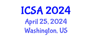 International Conference on Surgery and Anesthesia (ICSA) April 25, 2024 - Washington, United States