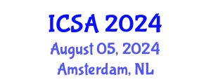 International Conference on Surgery and Anesthesia (ICSA) August 05, 2024 - Amsterdam, Netherlands