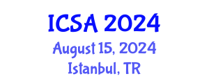 International Conference on Surgery and Anesthesia (ICSA) August 15, 2024 - Istanbul, Turkey