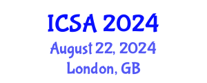 International Conference on Surgery and Anesthesia (ICSA) August 22, 2024 - London, United Kingdom