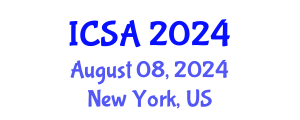 International Conference on Surgery and Anesthesia (ICSA) August 08, 2024 - New York, United States
