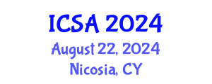International Conference on Surgery and Anesthesia (ICSA) August 22, 2024 - Nicosia, Cyprus