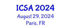 International Conference on Surgery and Anesthesia (ICSA) August 29, 2024 - Paris, France