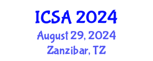 International Conference on Surgery and Anesthesia (ICSA) August 29, 2024 - Zanzibar, Tanzania