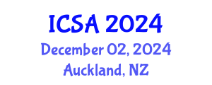International Conference on Surgery and Anesthesia (ICSA) December 02, 2024 - Auckland, New Zealand