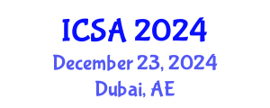 International Conference on Surgery and Anesthesia (ICSA) December 23, 2024 - Dubai, United Arab Emirates