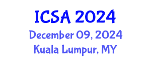 International Conference on Surgery and Anesthesia (ICSA) December 09, 2024 - Kuala Lumpur, Malaysia