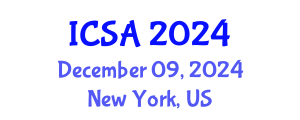 International Conference on Surgery and Anesthesia (ICSA) December 09, 2024 - New York, United States