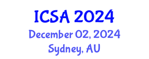 International Conference on Surgery and Anesthesia (ICSA) December 02, 2024 - Sydney, Australia