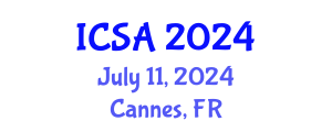 International Conference on Surgery and Anesthesia (ICSA) July 11, 2024 - Cannes, France