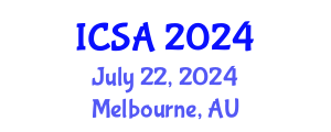International Conference on Surgery and Anesthesia (ICSA) July 22, 2024 - Melbourne, Australia