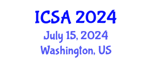 International Conference on Surgery and Anesthesia (ICSA) July 15, 2024 - Washington, United States
