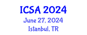 International Conference on Surgery and Anesthesia (ICSA) June 27, 2024 - Istanbul, Turkey
