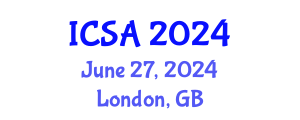 International Conference on Surgery and Anesthesia (ICSA) June 27, 2024 - London, United Kingdom