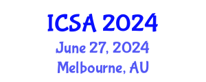 International Conference on Surgery and Anesthesia (ICSA) June 27, 2024 - Melbourne, Australia