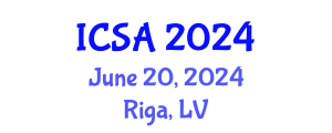 International Conference on Surgery and Anesthesia (ICSA) June 20, 2024 - Riga, Latvia