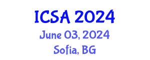 International Conference on Surgery and Anesthesia (ICSA) June 03, 2024 - Sofia, Bulgaria