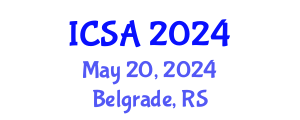 International Conference on Surgery and Anesthesia (ICSA) May 20, 2024 - Belgrade, Serbia