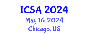 International Conference on Surgery and Anesthesia (ICSA) May 16, 2024 - Chicago, United States