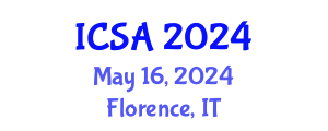 International Conference on Surgery and Anesthesia (ICSA) May 16, 2024 - Florence, Italy